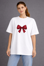 Signature Red Bow Tee