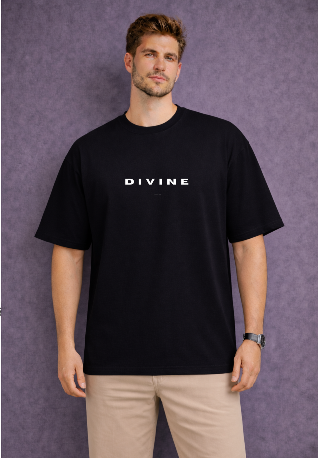 Divine Loyalty Oversized Tee