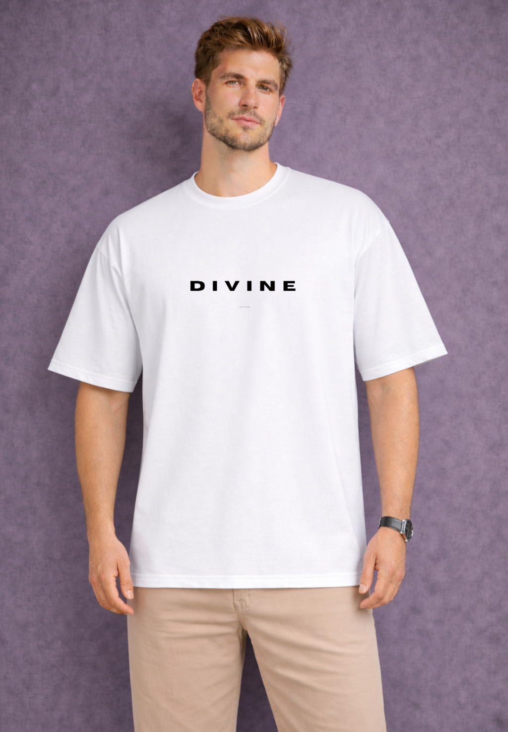 Divine Loyalty Oversized Tee