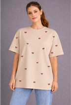 Cherry Bow Charm Tee