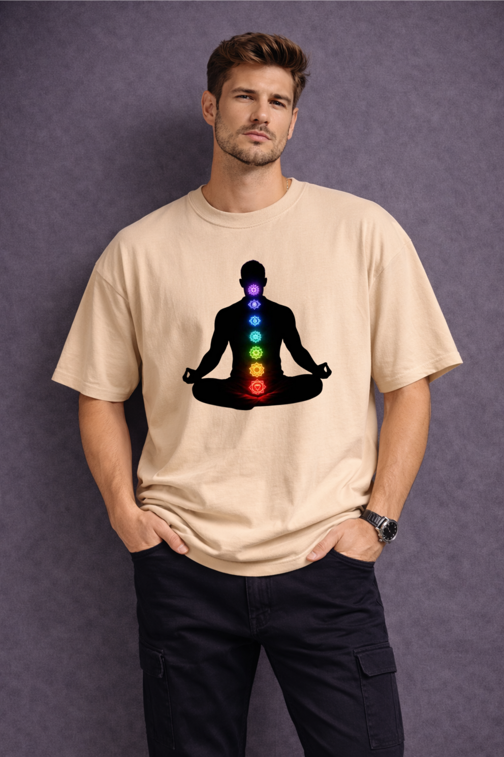 Sacred Energy Oversized Tee - OVERSIZED