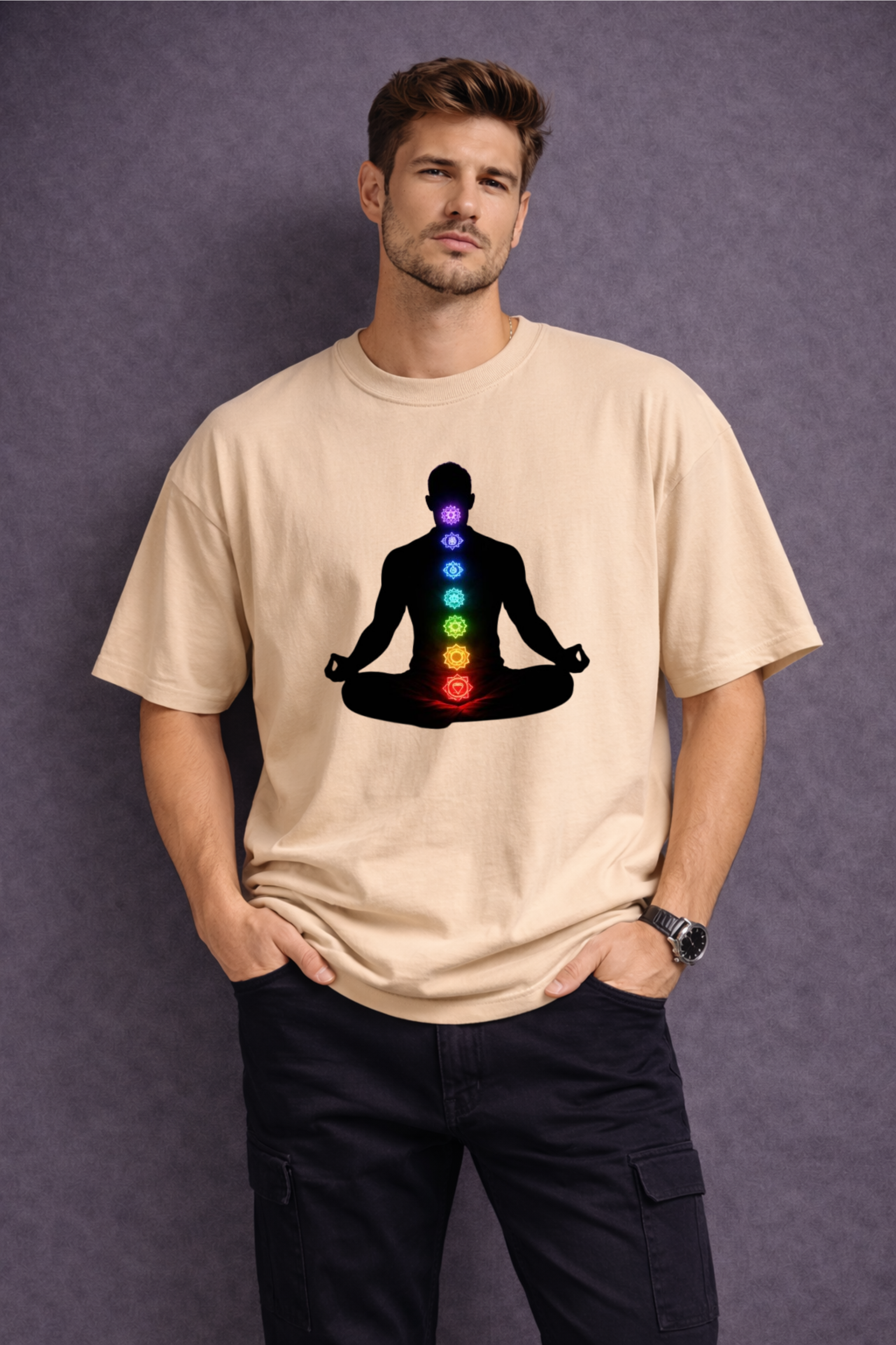 Sacred Energy Oversized Tee - OVERSIZED