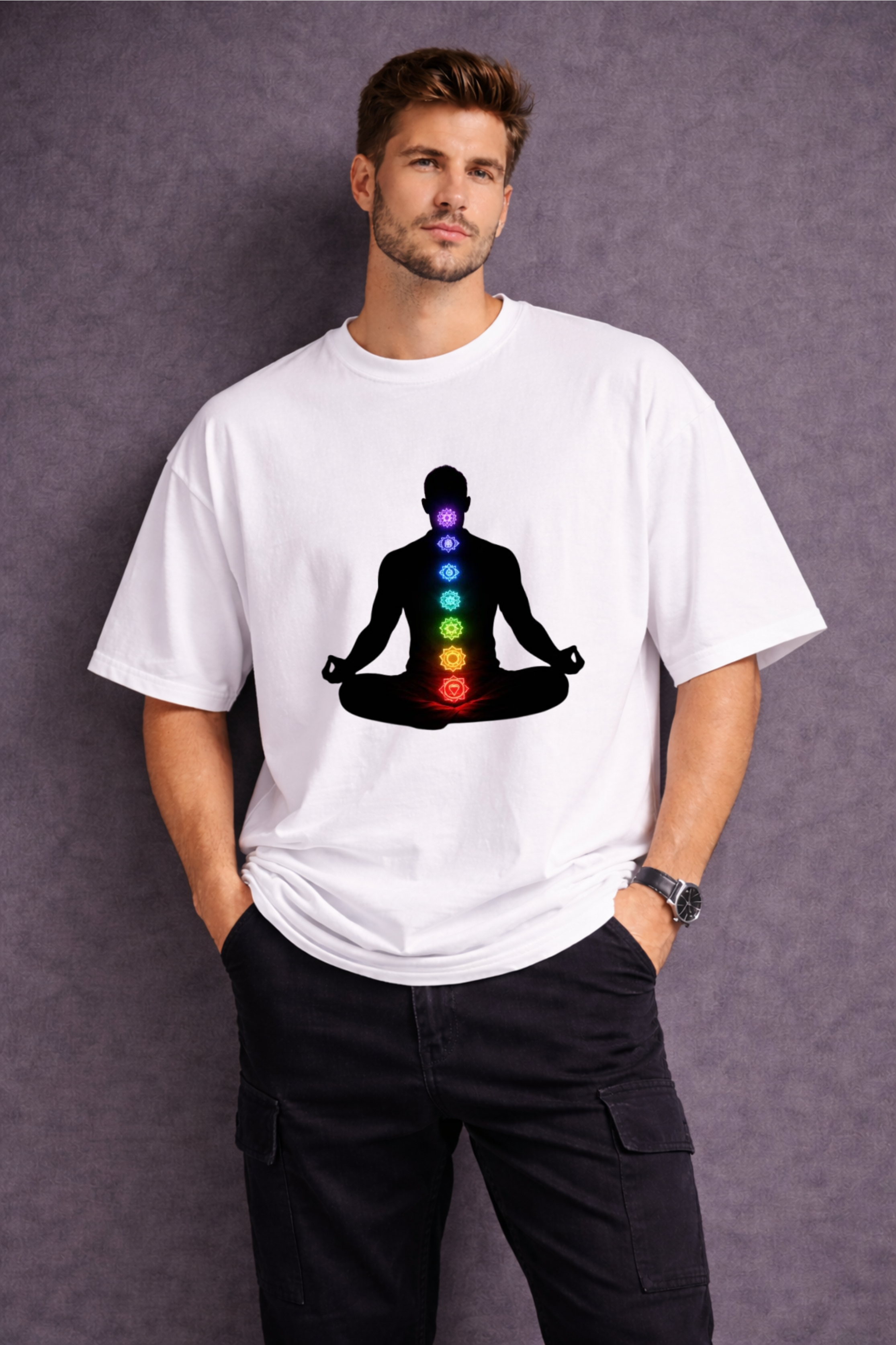 Sacred Energy Oversized Tee - OVERSIZED